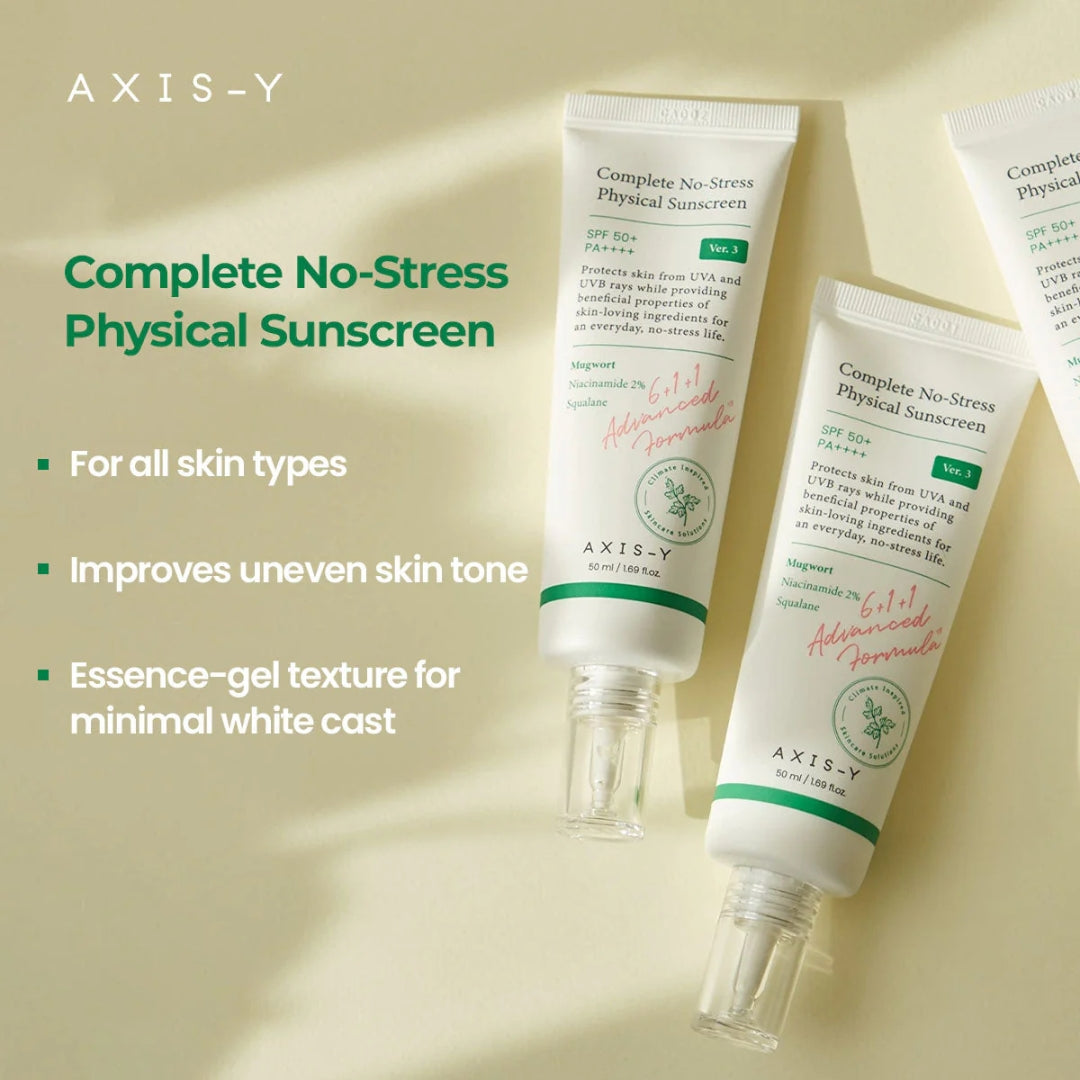 Axis-y Complete No-Stress Physical Sunscreen