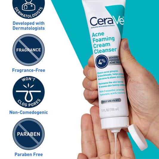 Acne Foaming Cream Cleanser