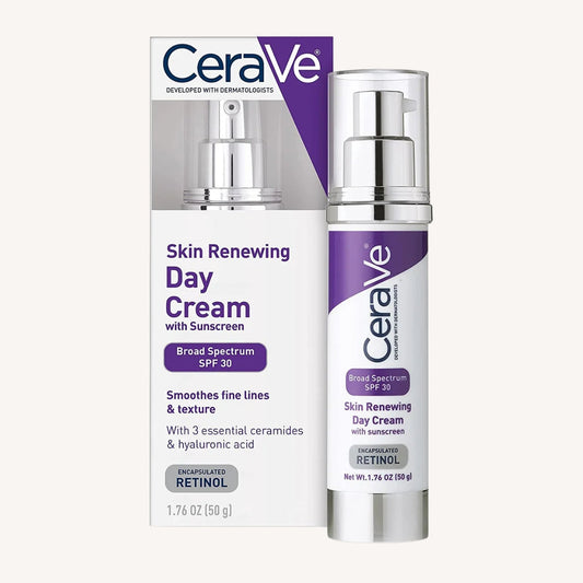 CeraVe Skin Renewing Day Cream with Sunscreen