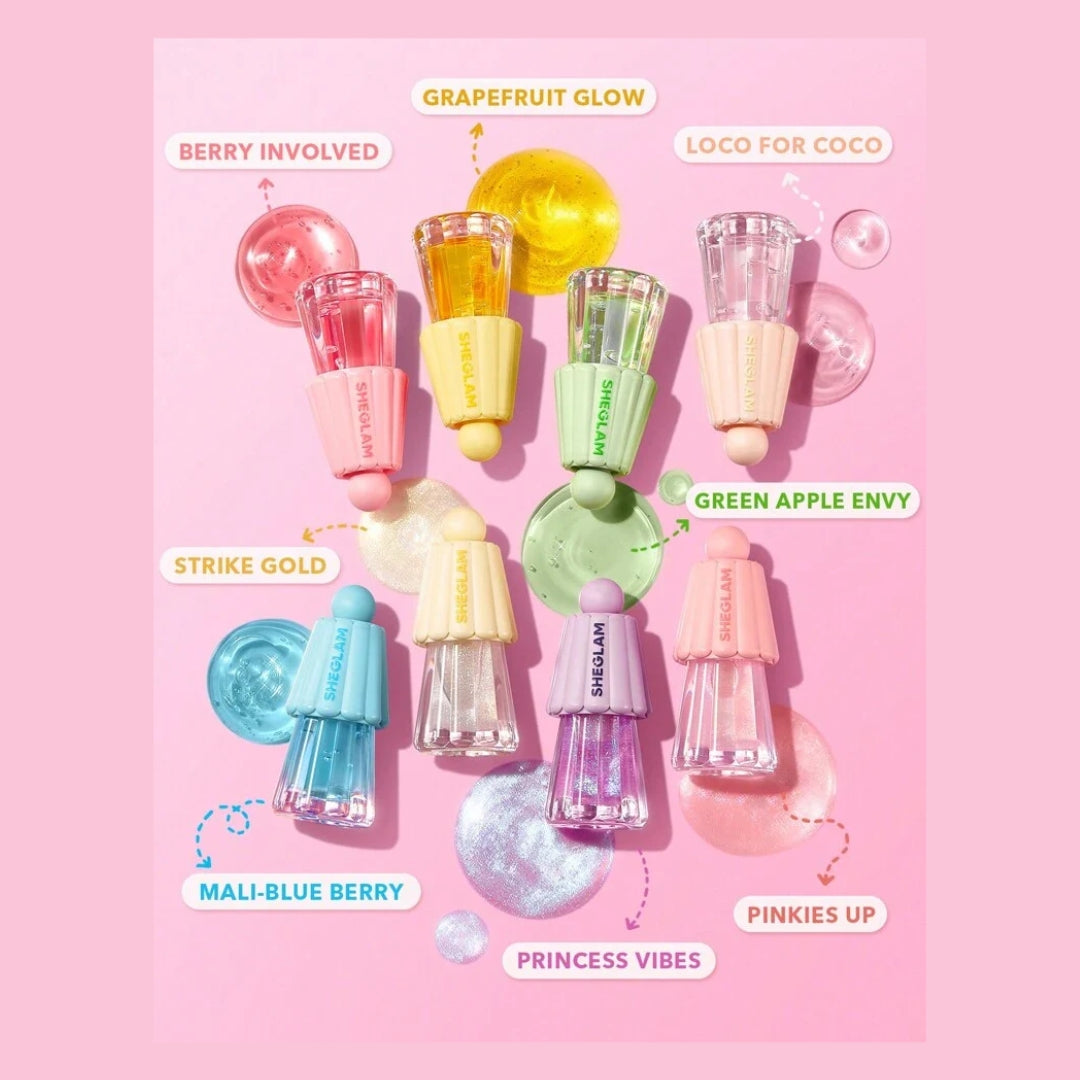 SHEGLAM Jelly Wow Hydrating Lip Oil