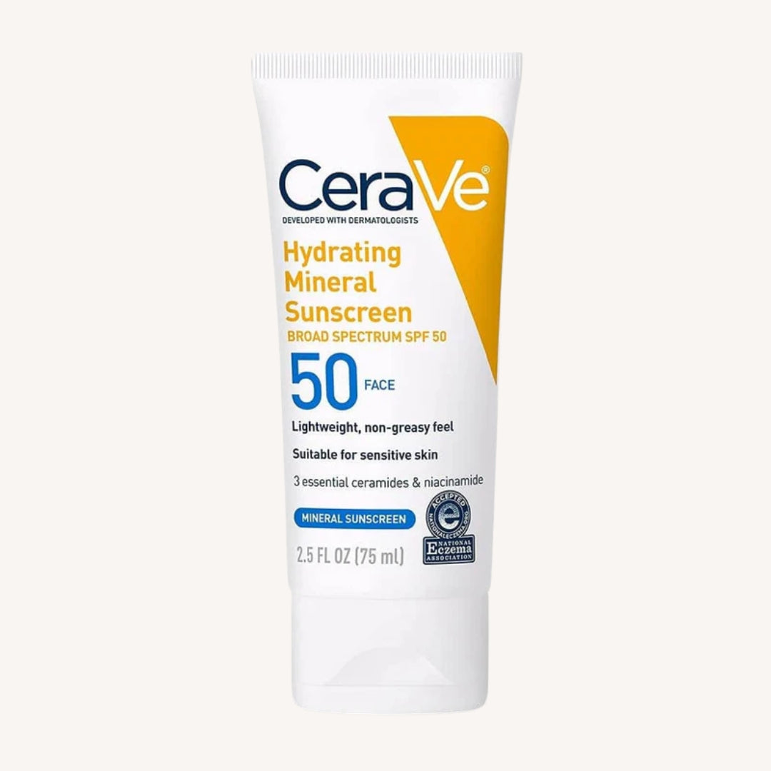 Hydrating Mineral Sunscreen SPF 50 Face Lotion