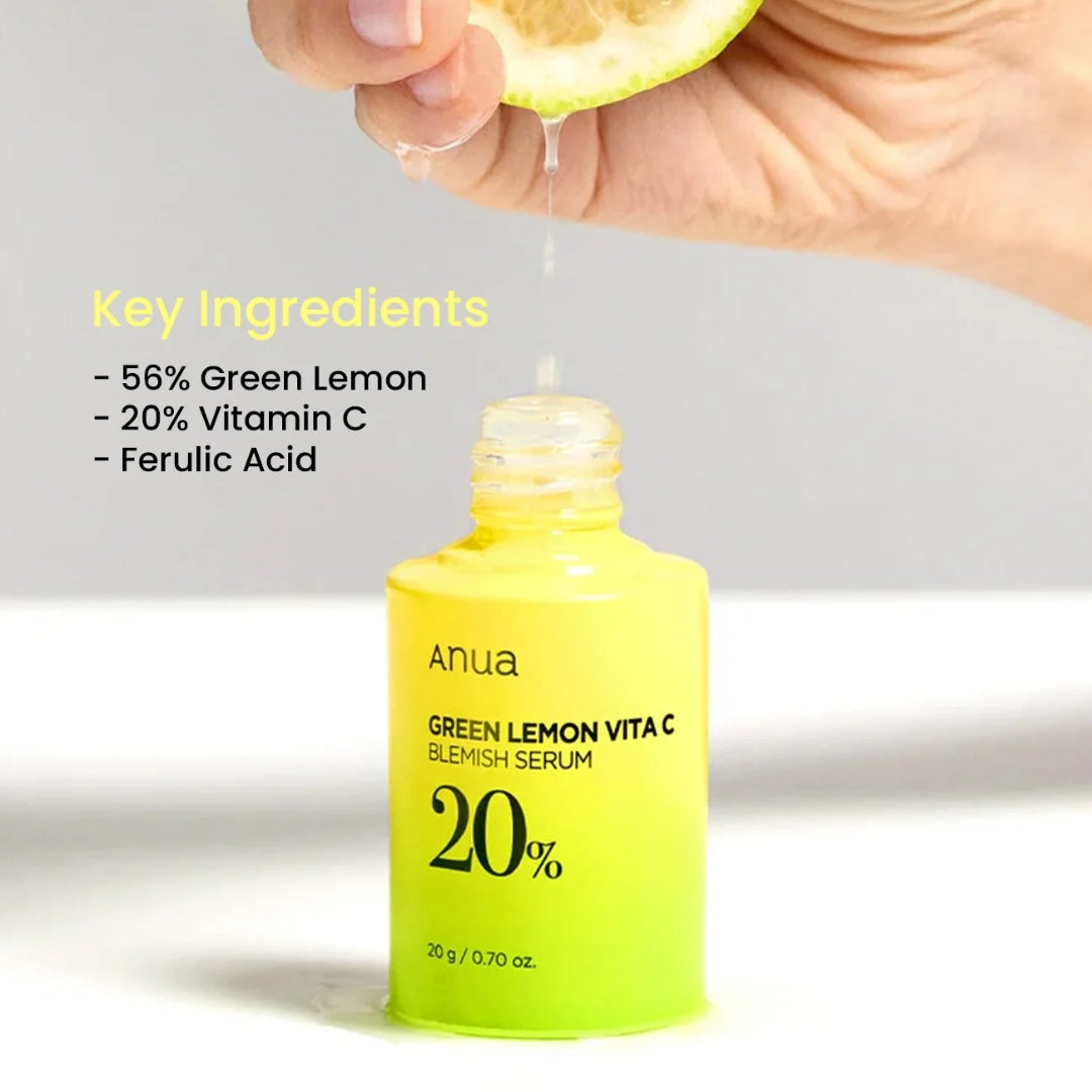 ANUA Green Lemon Vita C 20% Blemish Serum