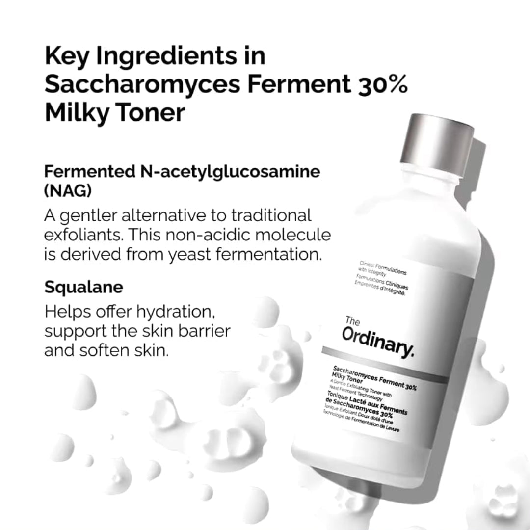 Saccharomyces Ferment 30% Milky Toner